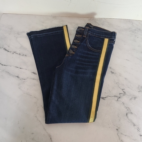 Veronica Beard Denim - Veronica Beard Carolyn 10" Baby Bootcut Blue Jeans 25 Preowned